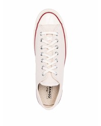 hellbeige niedrige Sneakers von Converse