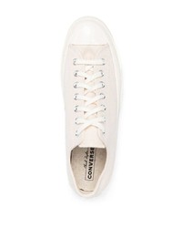 hellbeige niedrige Sneakers von Converse