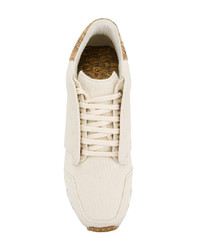 hellbeige niedrige Sneakers von Rombaut