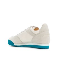 hellbeige niedrige Sneakers von Comme Des Garçons Shirt Boys