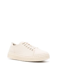 hellbeige niedrige Sneakers von Dr. Martens