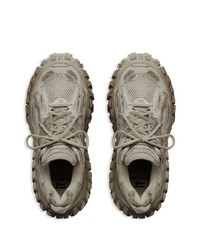 hellbeige niedrige Sneakers von Balenciaga