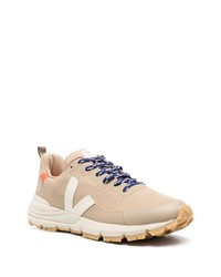 hellbeige niedrige Sneakers von Veja