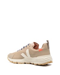 hellbeige niedrige Sneakers von Veja