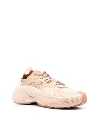 hellbeige niedrige Sneakers von Lanvin