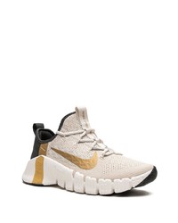 hellbeige niedrige Sneakers von Nike