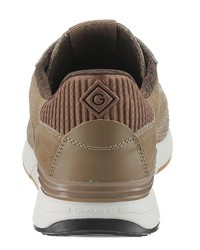 hellbeige niedrige Sneakers von Gant Footwear