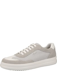 hellbeige niedrige Sneakers von Geox