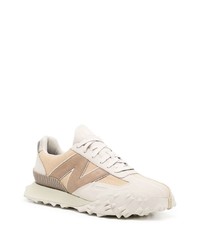 hellbeige niedrige Sneakers von New Balance