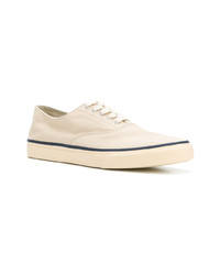 hellbeige niedrige Sneakers von Sperry Top-Sider