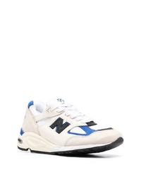 hellbeige niedrige Sneakers von New Balance