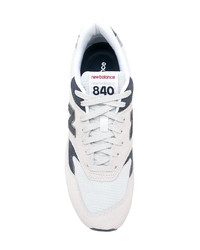 hellbeige niedrige Sneakers von New Balance