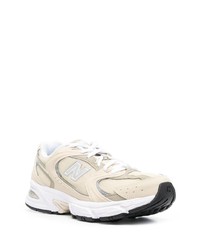 hellbeige niedrige Sneakers von New Balance