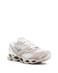 hellbeige niedrige Sneakers von Mizuno