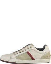 hellbeige niedrige Sneakers von Mustang