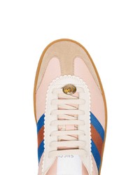 hellbeige niedrige Sneakers von Gucci