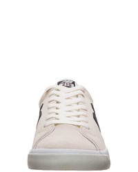 hellbeige niedrige Sneakers von New Balance