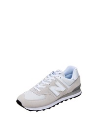 hellbeige niedrige Sneakers von New Balance