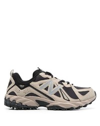 hellbeige niedrige Sneakers von New Balance