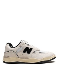 hellbeige niedrige Sneakers von New Balance