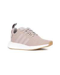 hellbeige niedrige Sneakers von adidas