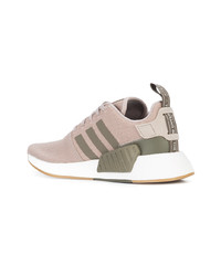 hellbeige niedrige Sneakers von adidas