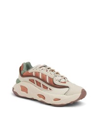 hellbeige niedrige Sneakers von adidas