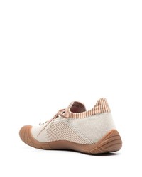 hellbeige niedrige Sneakers von Camper