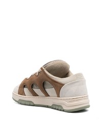 hellbeige niedrige Sneakers von Paura