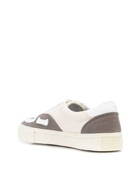 hellbeige niedrige Sneakers von Amiri