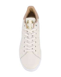 hellbeige niedrige Sneakers von adidas