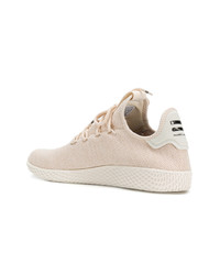 hellbeige niedrige Sneakers von Adidas By Pharrell Williams