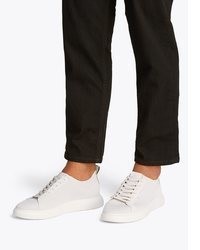 hellbeige niedrige Sneakers von Tommy Hilfiger