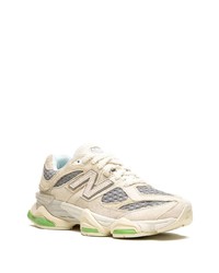 hellbeige niedrige Sneakers von New Balance