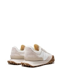 hellbeige niedrige Sneakers von New Balance