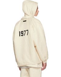 hellbeige Shirtjacke aus Nylon von Essentials