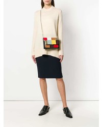 hellbeige Oversize Pullover von Derek Lam