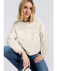 hellbeige Oversize Pullover von BOSS ORANGE