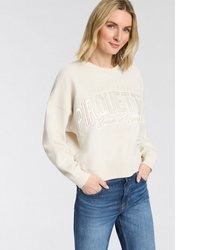 hellbeige Oversize Pullover von BOSS ORANGE