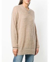 hellbeige Oversize Pullover von Joseph