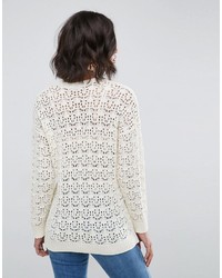hellbeige Oversize Pullover von Asos