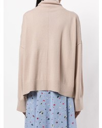 hellbeige Oversize Pullover von Joseph