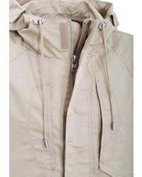 hellbeige Parka mit einem Schwalbenschwanz von MEXX