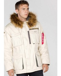 hellbeige Parka von Alpha Industries