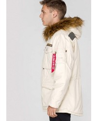 hellbeige Parka von Alpha Industries