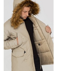 hellbeige Parka von Alpha Industries