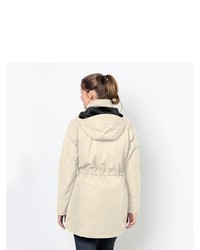 hellbeige Parka von Jack Wolfskin