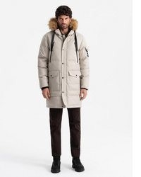 hellbeige Parka von OMBRE