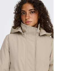 hellbeige Parka von Only