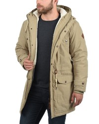 hellbeige Parka von Solid